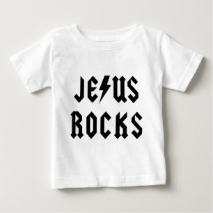 Camiseta Para Bebê Rochas de Jesus
