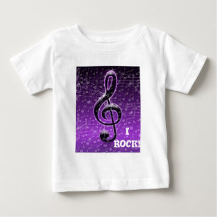 Camiseta Para Bebê Rochas roxas!