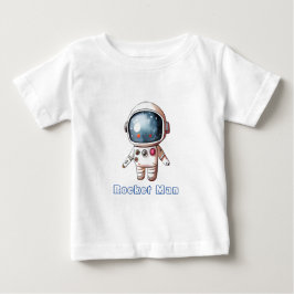 Camiseta Para Bebê Rocket Man Toddler T shirt