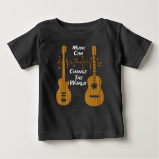 Camiseta Para Bebê Rockstar