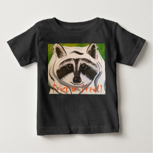 Camiseta Para Bebê "Rocky" diz "Trick ou Treat"!