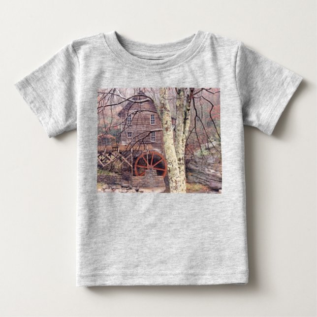 Camiseta Para Bebê Roda (Frente)