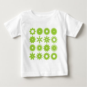 Camiseta Para Bebê Rodas denteadas