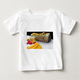 Camiseta Para Bebê Rolo de Sushi Arroz Manga Comida Japonesa Asiática