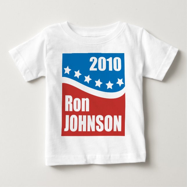 Camiseta Para Bebê Ron Johnson 2010 (Frente)