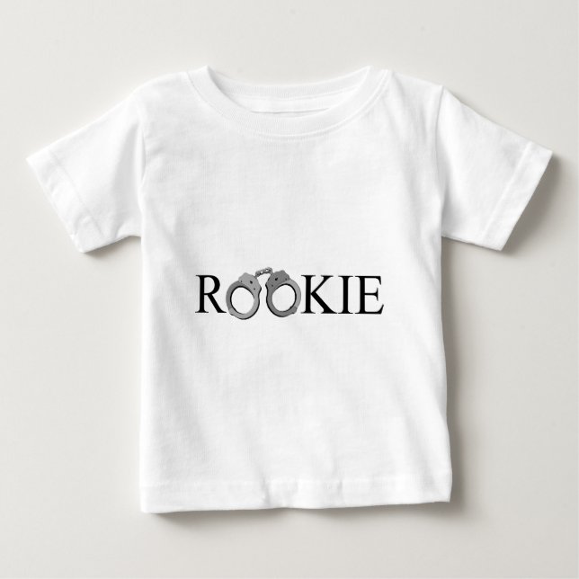 Camiseta Para Bebê Rookie (Frente)