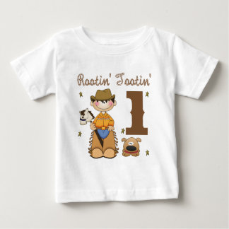 Camiseta Para Bebê Rootin Tootin Cowboy 1