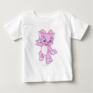 Camiseta Para Bebê Rosa de Acara