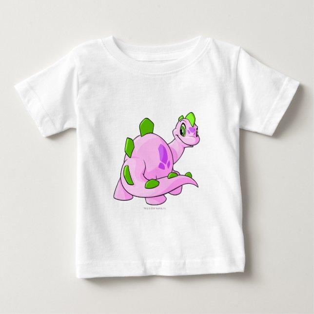 Camiseta Para Bebê Rosa de Chomby (Frente)