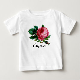 Camiseta Para Bebê Rosa de Coubage Onesy