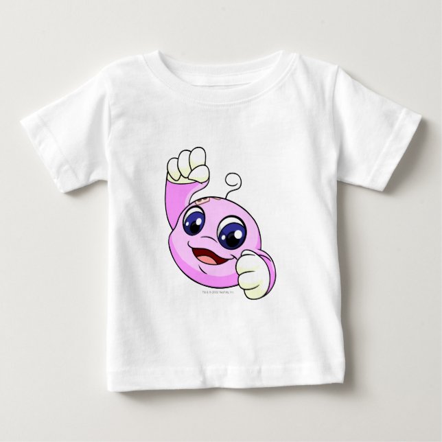 Camiseta Para Bebê Rosa de Kiko (Frente)