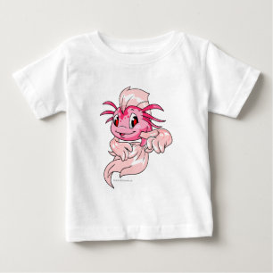 Camiseta Para Bebê Rosa de Koi