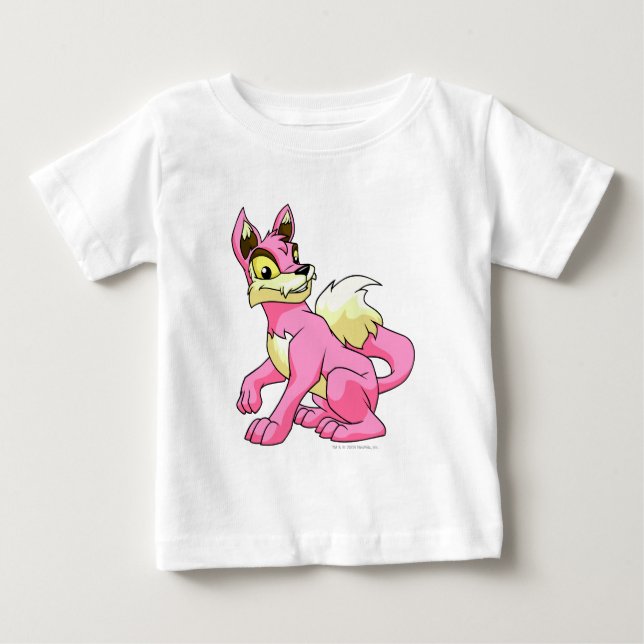 Camiseta Para Bebê Rosa de Lupe (Frente)