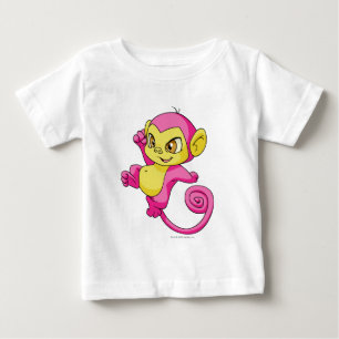 Camiseta Para Bebê Rosa de Mynci