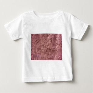 Camiseta Para Bebê Rosa Rosa