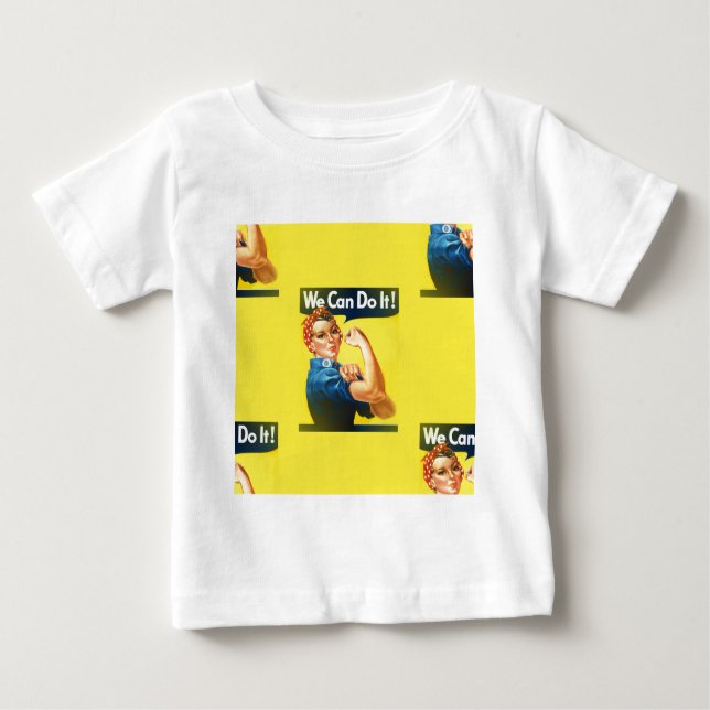 Camiseta Para Bebê rosie (Frente)