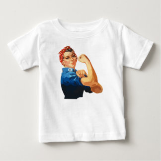 Camiseta Para Bebê Rosie clássico feito sob encomenda o rebitador