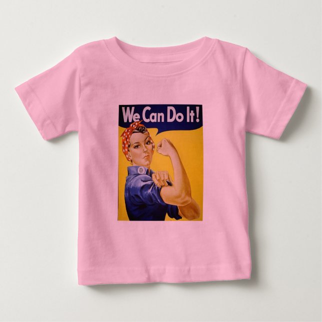 Camiseta Para Bebê Rosie T-shirt (Frente)