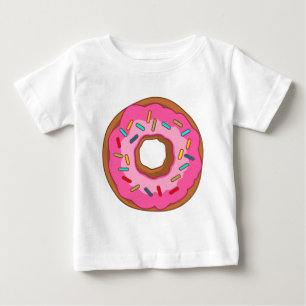 Camiseta Para Bebê Rosquinhas