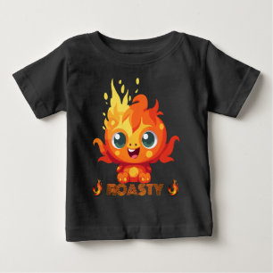 CAMISETA PARA BEBÊ ROSTE