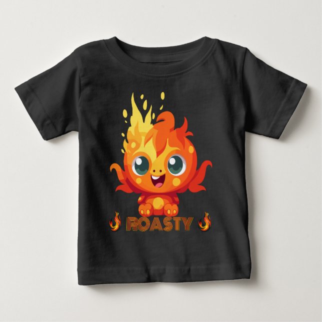 CAMISETA PARA BEBÊ ROSTE (Frente)