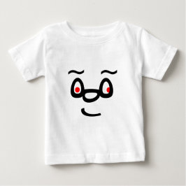 Camiseta Para Bebê Rosto de Sorriso