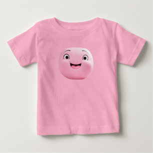 CAMISETA PARA BEBÊ ROSTO DE TINTA