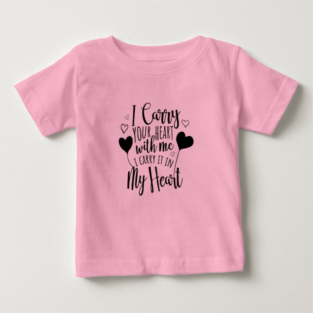 Camiseta Para Bebê roupa (Frente)