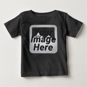 Camiseta Para Bebê Roupa americano do bebê 3/4 de t-shirt do Raglan
