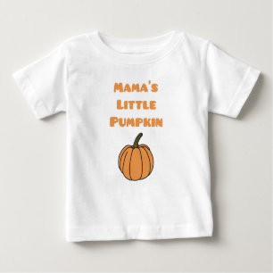 Camiseta Para Bebê Roupa de abóbora da mamãe