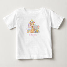 Roupa de Aniversário | Camiseta Gráfica de Bebê Me