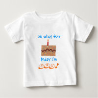Roupa de aniversário de 1 ano para meninos - baby