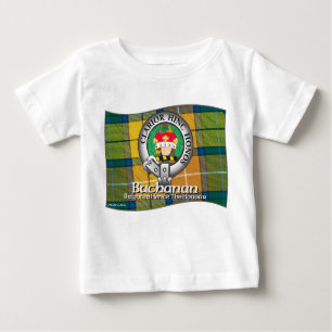 Camiseta Para Bebê Roupa do clã de Buchanan
