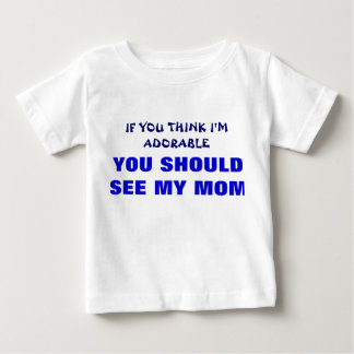 Camiseta Para Bebê Roupa engraçada do bebê