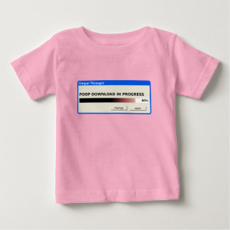 Camiseta Para Bebê Roupa engraçada para bebê com desenho de cocô cain