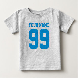 Camiseta Para Bebê Roupa para garotinho de futebol   Vestuário despor