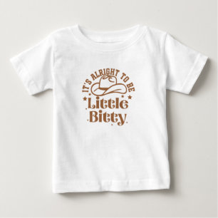 Camiseta Para Bebê Roupas de Bebê Western,Está Tudo Bem ser um Pouco