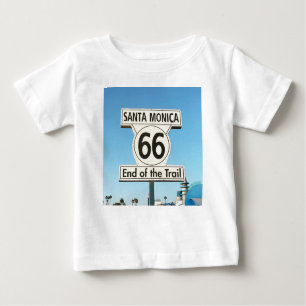 Camiseta Para Bebê Route 66 Childs T shirt
