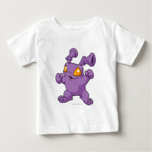 Camiseta Para Bebê Roxo de Grundo