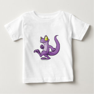 Camiseta Para Bebê Roxo de Techo