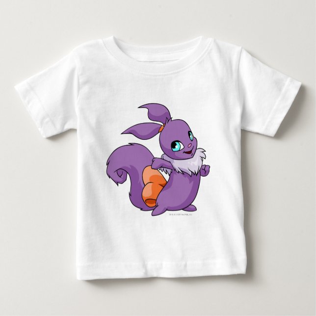 Camiseta Para Bebê Roxo Usul (Frente)