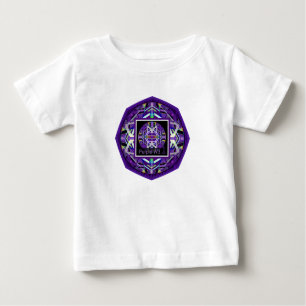 Camiseta Para Bebê Roxo W3