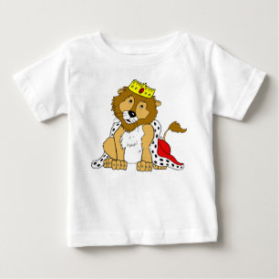 Camiseta Para Bebê Royal Lion T-Shirt