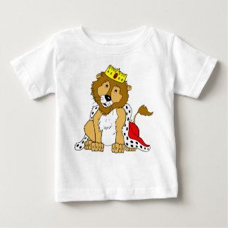 Camiseta Para Bebê Royal Lion T-Shirt