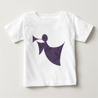 Camiseta Para Bebê Royal Purple Angel - T-shirt Toddler Long Sleeve