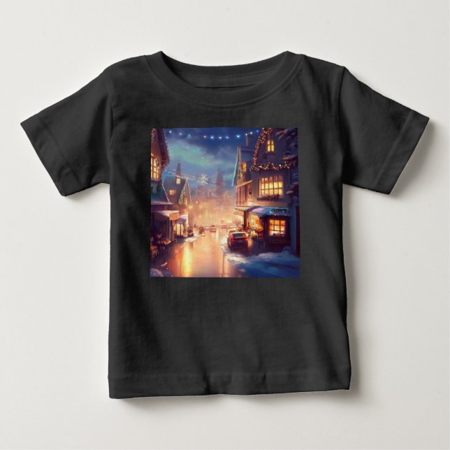 Camiseta Para Bebê Rua 3 da Cidade de Natal (Frente)