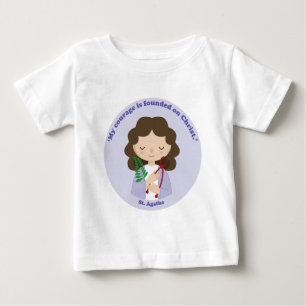 Camiseta Para Bebê Rua. Agatha