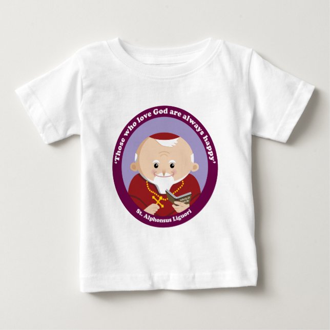 Camiseta Para Bebê Rua Alphonsus Liguori (Frente)