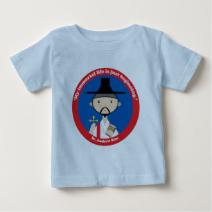 Camiseta Para Bebê Rua, Andrew Kim