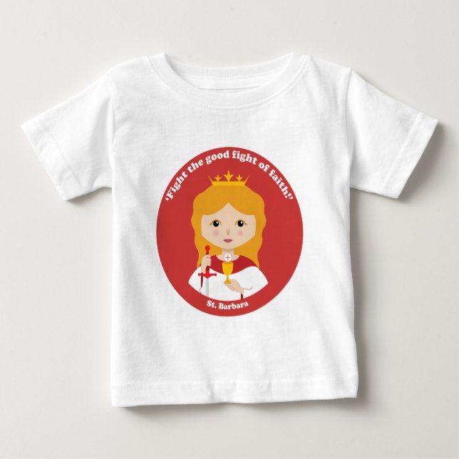 Camiseta Para Bebê Rua. Barbara (Frente)